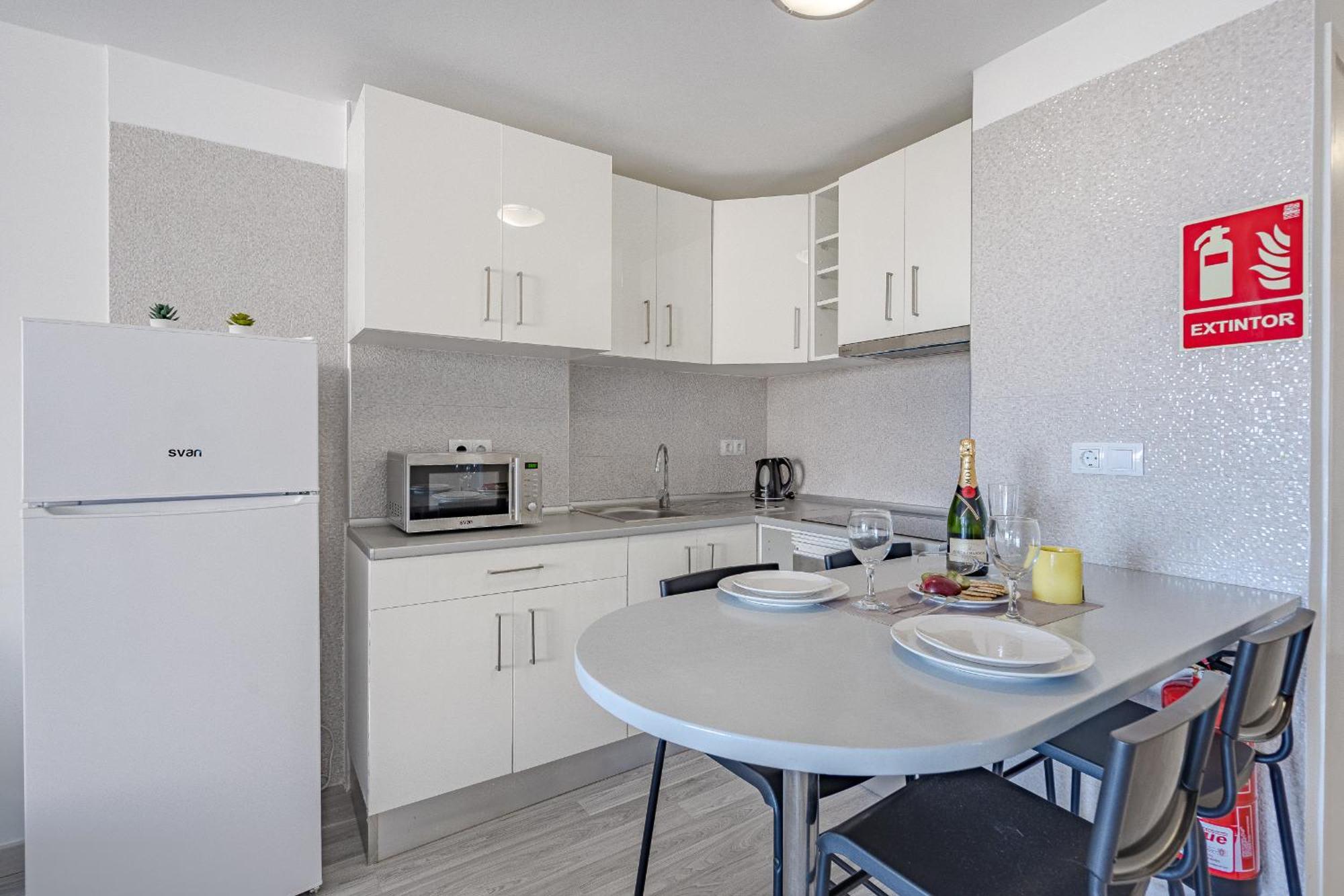 Ferienwohnung Complejo Borinquen Vista Al Mar Playa de las Américas Exterior foto