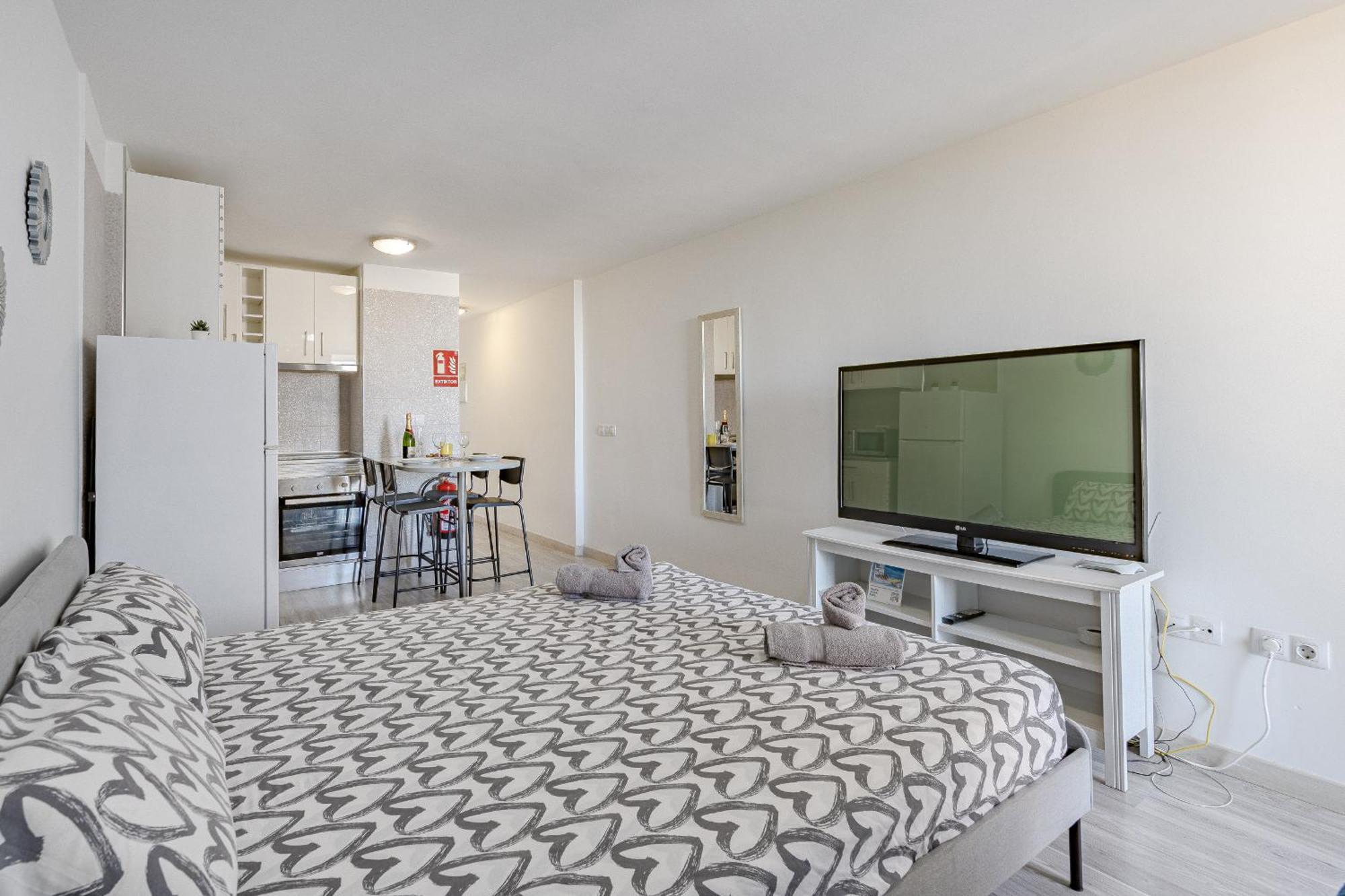 Ferienwohnung Complejo Borinquen Vista Al Mar Playa de las Américas Exterior foto