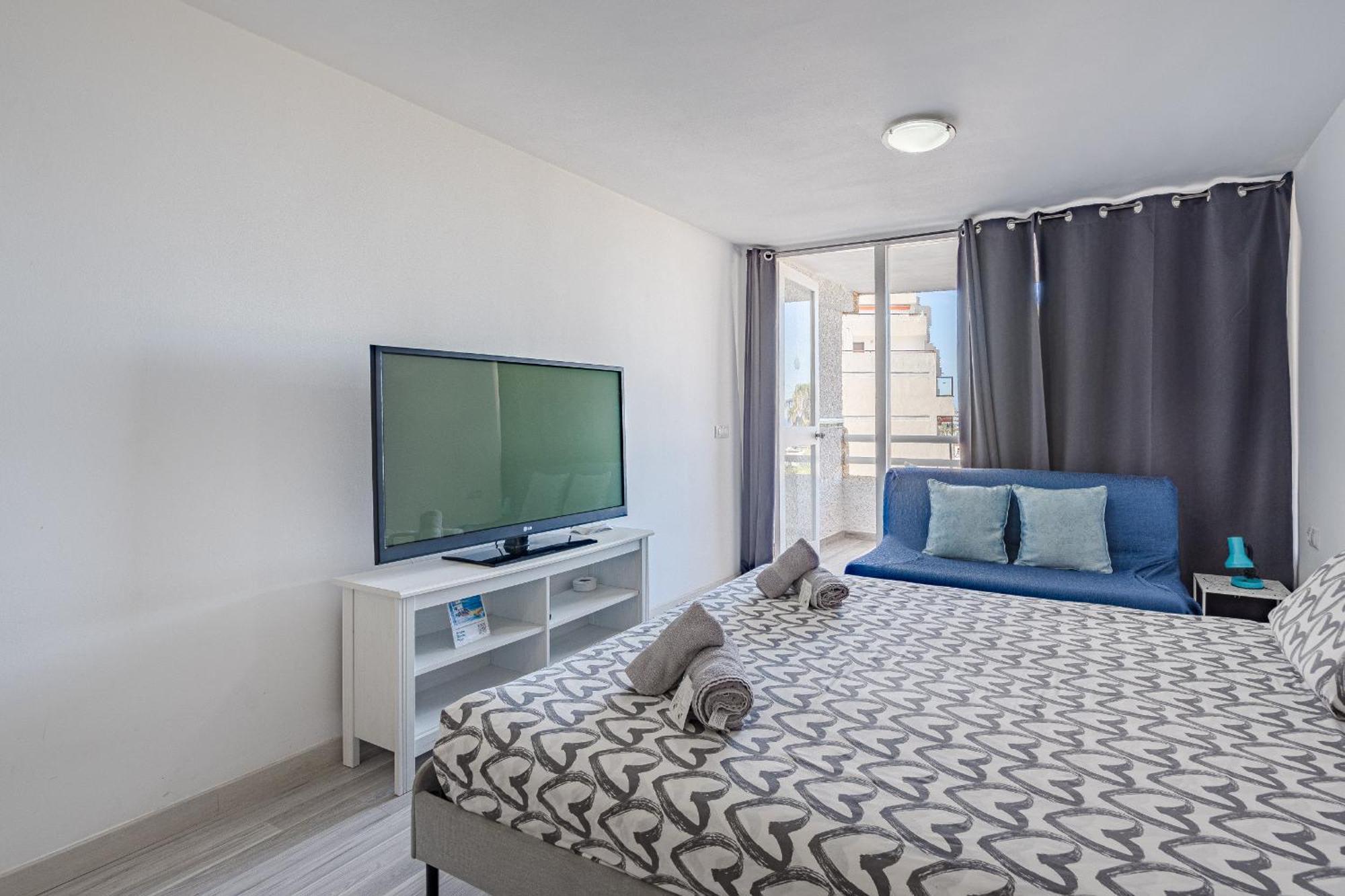 Ferienwohnung Complejo Borinquen Vista Al Mar Playa de las Américas Exterior foto