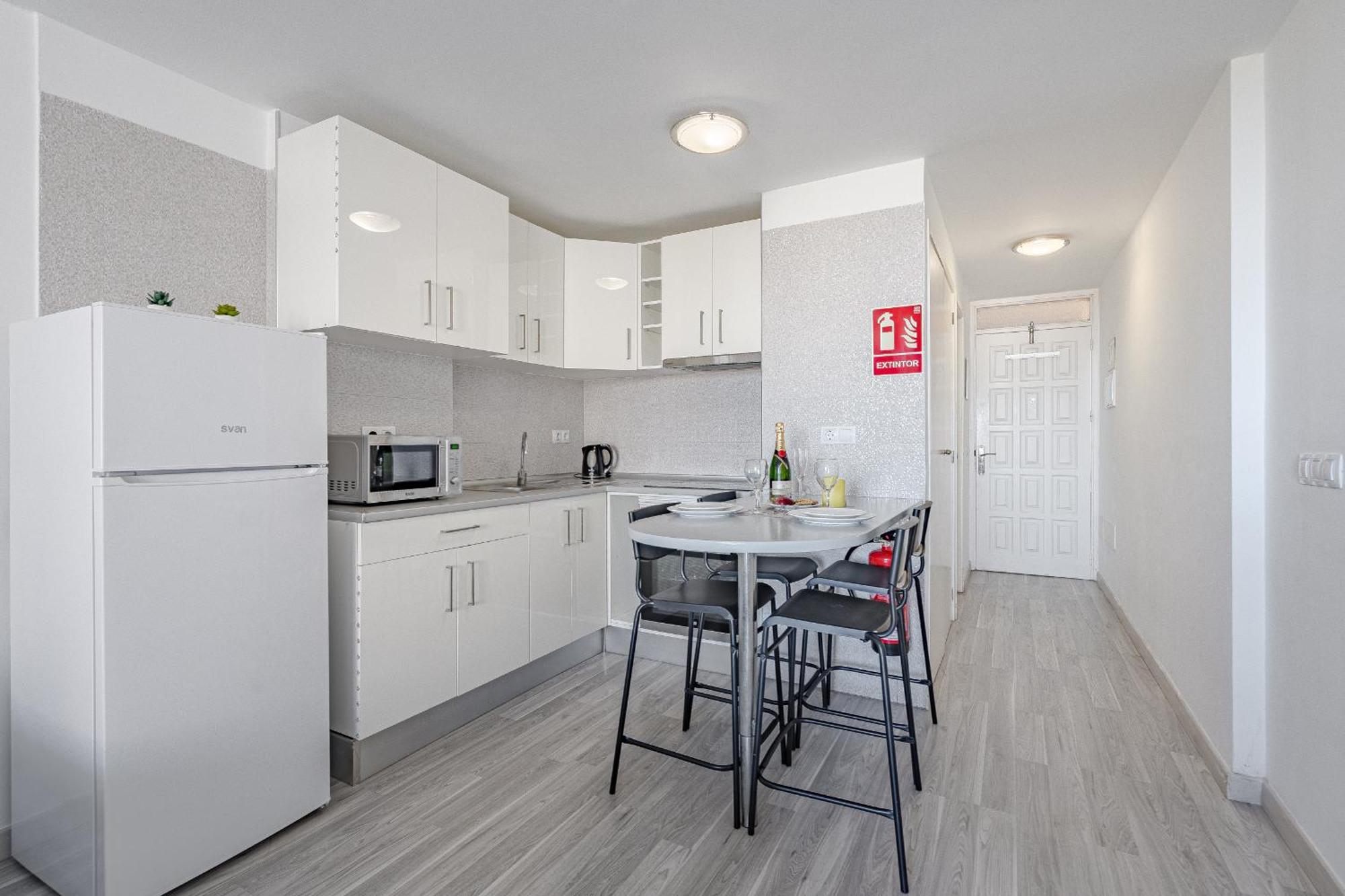 Ferienwohnung Complejo Borinquen Vista Al Mar Playa de las Américas Exterior foto