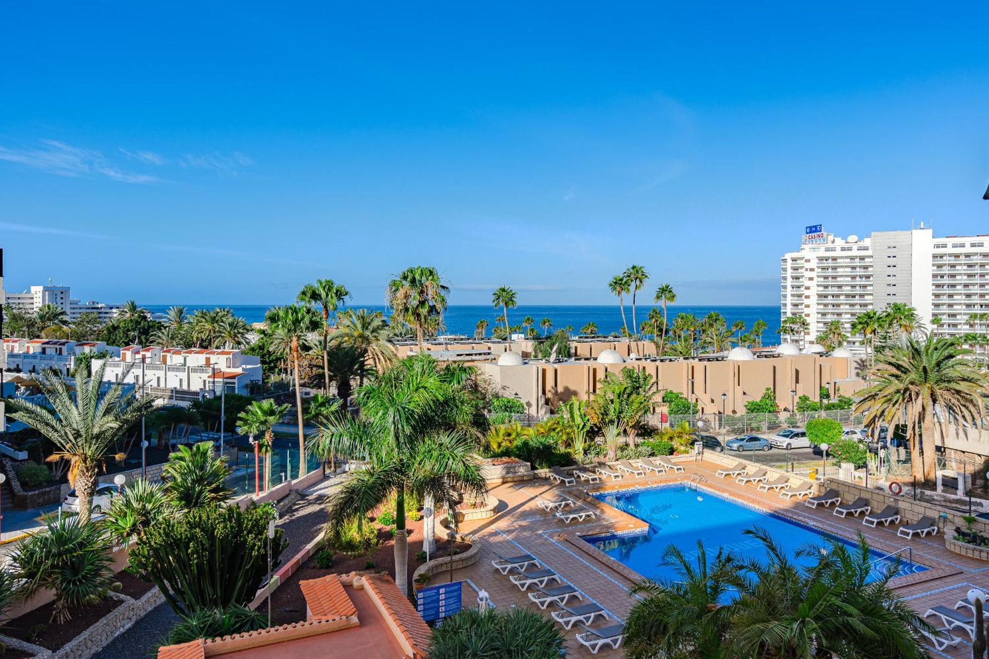 Ferienwohnung Complejo Borinquen Vista Al Mar Playa de las Américas Exterior foto